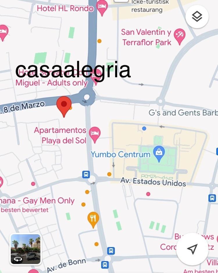 מספאלומס Bungalow Casa Alegria Yumbo מראה חיצוני תמונה
